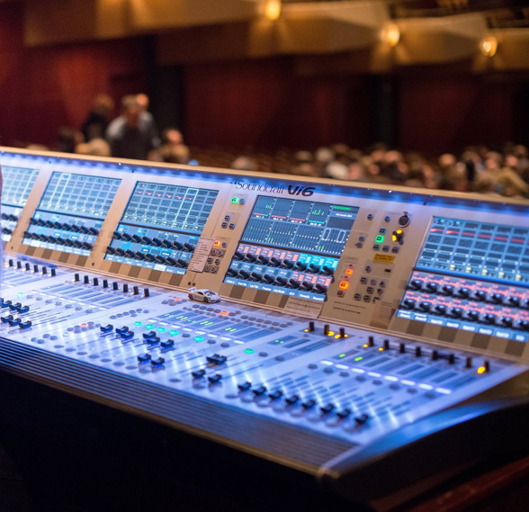 Stage Play control console
